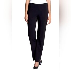Eileen Fisher Classic Black Straight Leg Pants